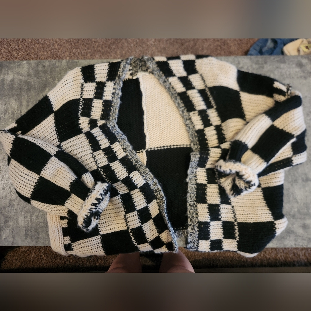 KyeMi checkered cardigan